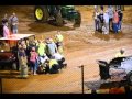 Ownby & Duggan Late Model Crash and Driver Fight @ Smoky Mtn Speedway 2011