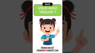 French Phrases Quiz  I  Find The Missing Word # 00223 #Shorts