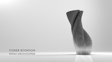 [Rhino_Grasshopper] Twin Tower Rotation