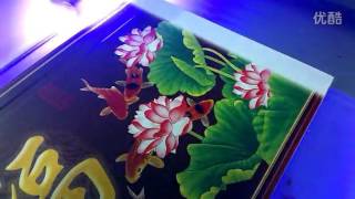 UV Flatbed with Dual DX5 Printhead Video by Sublimation Blanks 219 views 7 years ago 3 minutes, 23 seconds