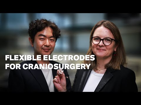 Deployable electrodes for minimally invasive craniosurgery