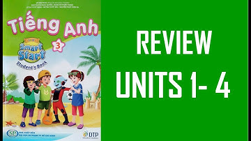 [TIẾNG ANH LỚP 3] [MỚI 2022]  i-Learn Smart Start 3 - REVIEW (Units 1 - 4)