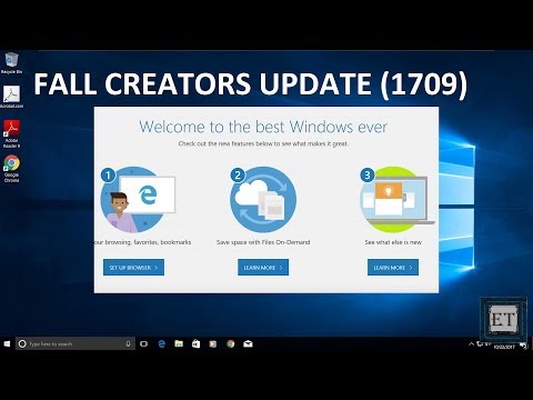 Windows 10 Fall Creators 업데이트 [1709 : 업그레이드 방법]