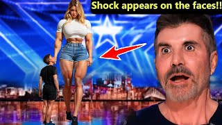 Impossible!! talent shocks appears the judges with Giant love wins Golden Buzzer | AGT 2024
