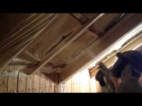 Isolering av loft tak