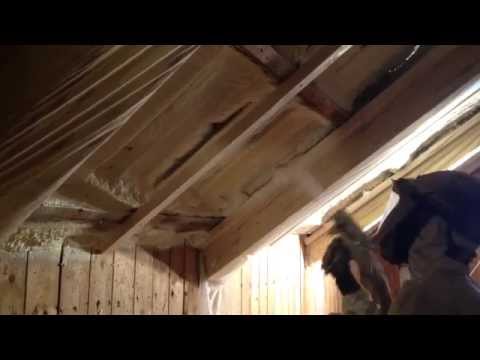 Isolere gammel bolig. isolere loft. www.iglootech.com youtube Varme pladertil skråvæg