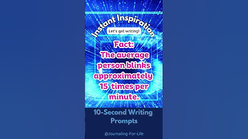 Instant Inspiration #26: 10-Second Journal Prompts For Writing #shorts #journaling #writingskills