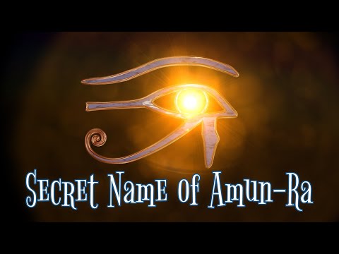 Video: Welke God is Amon Re?