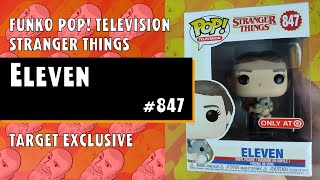 Afgrond Feest Slank Funko Pop Television: Stranger Things - Eleven - #847 - Exclusive Target //  Just One Pop Showcase - YouTube