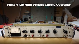 Fluke 412B High Voltage Supply Overview and Teardown