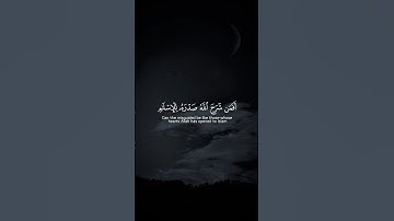 ﴿أَفَمَن شَرَحَ اللَّهُ صَدْرَهُ لِلْإِسْلَامِ﴾ | تلاوة خاشعة للشيخ محمد اللحيدان