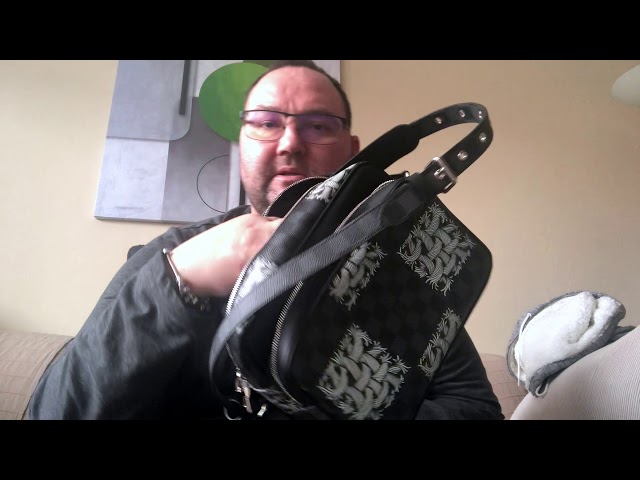 Louis Vuitton, Bags, Louis Vuitton X Christopher Nemeth Damier Graphite  Rope Josh Backpack