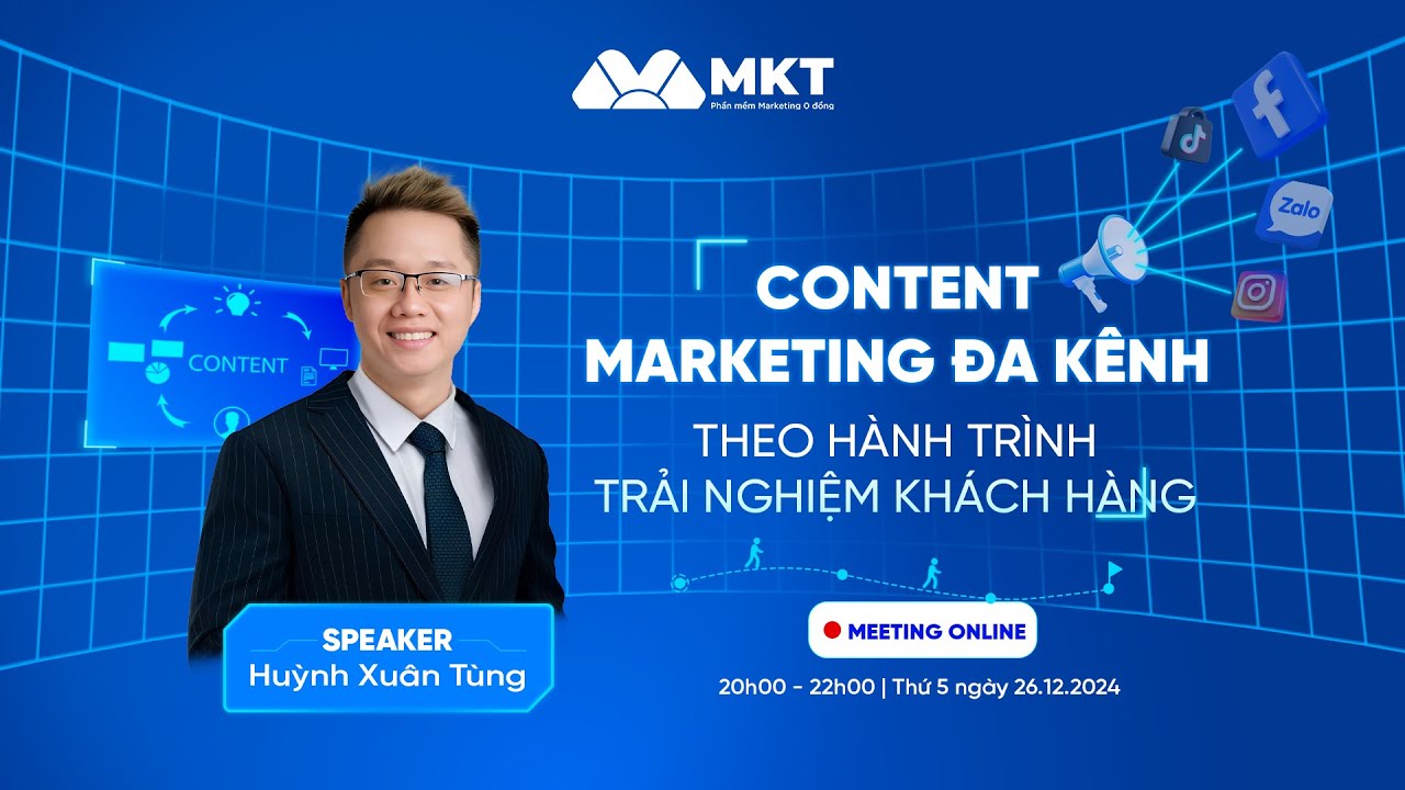 Outline Video WORKSHOP - CONTENT MARKETING ĐA KÊNH THEO HÀNH TRÌNH TRẢI NGHIỆM KHÁCH HÀNG