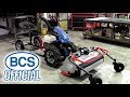 Assembling the mowing sulky for bcs twowheel tractors