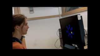 Multiple Distractor Task using Head and Eye Gaze Trackers