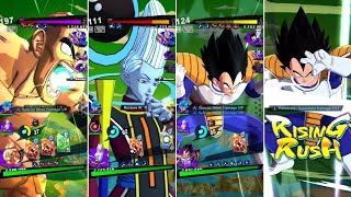 New Whis\& LF Nappa-Vegeta Early Gameplay with Unseen Animations!!-Dragon Ball Legends