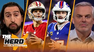 Ravens vs. Chiefs, Bills' Super Bowl window, Is Purdy holding the 49ers back? | NFL | THE HERD