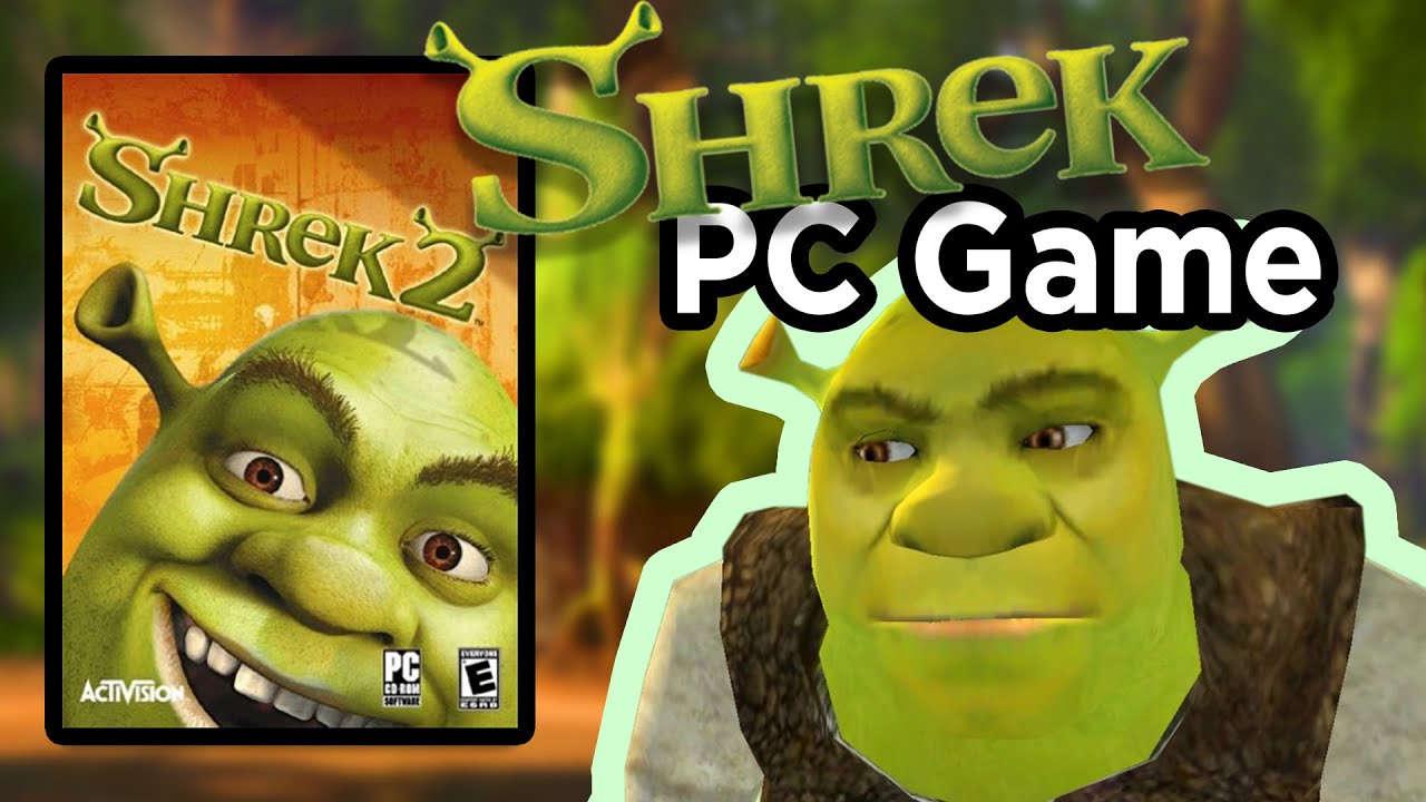 Прохождения игры шрек. Шрек 2 игра диск. Shrek 2 обложка игры. Shrek 2 ps2 диск. Шрек игра на ПК.