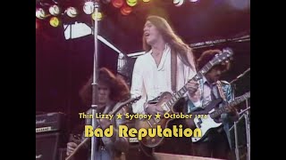 Thin Lizzy - Bad Reputation (★ HD, ★ Better Quality) - Live @ Sydney Opera House - 1978