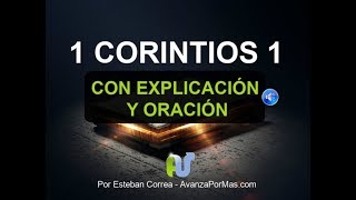 1 Corintios 1 Biblia Hablada con Explicación y Oración en Audio con Letra Estudio Biblico