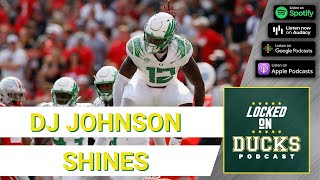 DJ Johnson was Oregon Football's best defensive standout at the Spring Game | Oregon Ducks Podcast