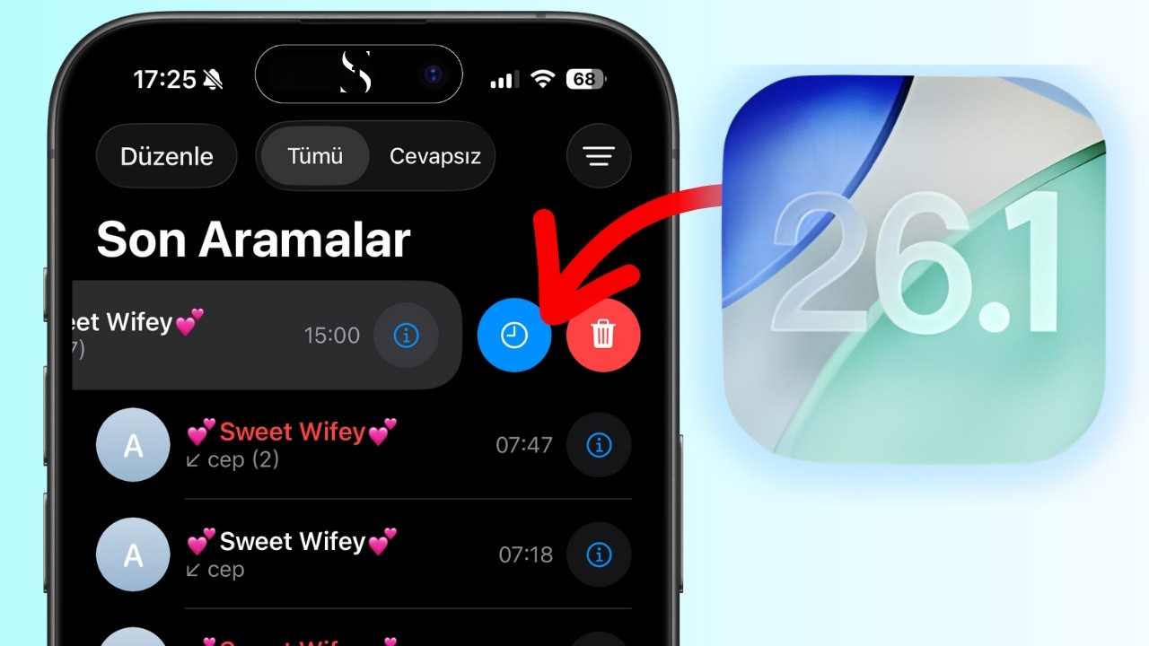 iPhone’a Gelen iOS 26.1: Bilmeniz Gereken Önemli Yenilikler