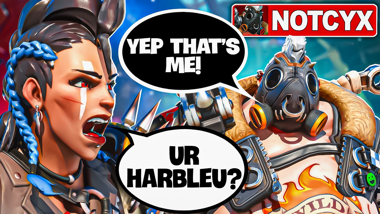 They thought I was another Hog player... | Overwatch