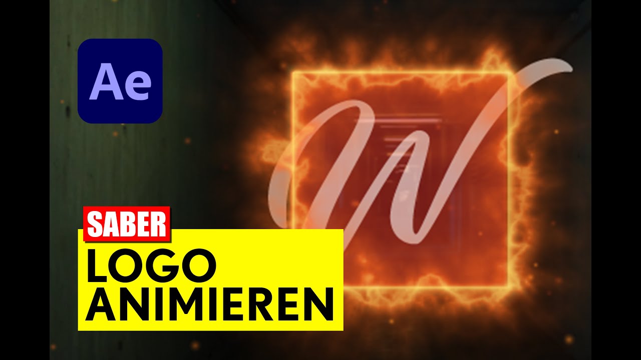 After Effects: Saber Logo animieren - Tutorial - deutsch - YouTube