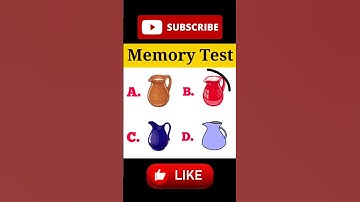 Memory Test 2 | memory riddles for IQ Test | #riddles #iq #quiz #youtubeshorts #shorts