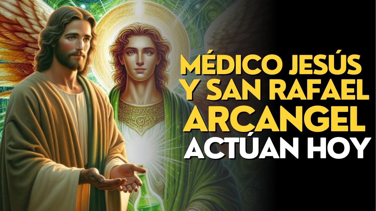 💚Oración de Sanación a Médico Jesús y San Rafael Arcángel para Recuperar la Salud