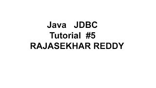 Jdbc tutorial part-5 | Advanced Java Tutorial |  Inserting Record into Database  |  JDBC  Videos