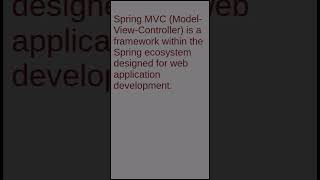 6  Spring MVC