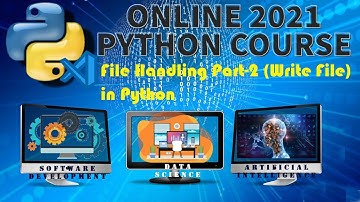 File Handling Part -2 (Write File) in Python
