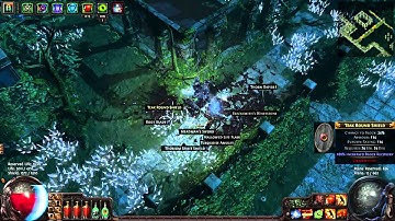 POE - Aegis Blocker - Courtyard - Double Boss