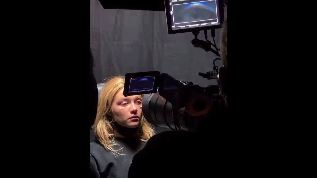 florence pugh behind the scenes of don’t worry darling