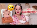 My Emotional Birth Story 😮 | Meet My Baby! 👶🏻🌈