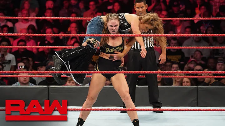 Ronda Rousey vs. Mickie James - Raw Women's Champi...