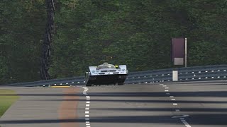 Assetto Corsa | Mercedes CLR | Circuit de la Sarthe | Accident identical to Le Mans 1999 |