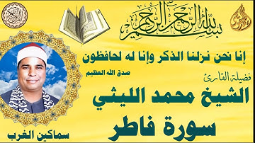 سورة فاطر من سماكين الغرب الشيخ محمد الليثي