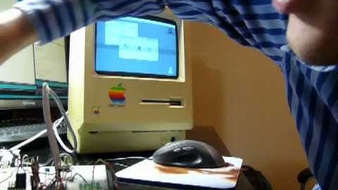 Modern mice with a Mac 512k