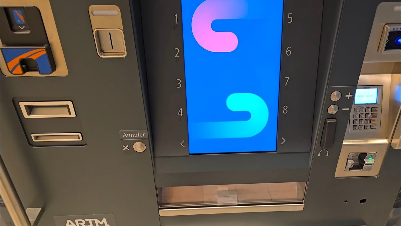 🎫 Using the new Montreal area ARTM fare machines: using cash in this  example 💶