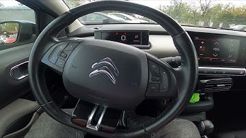 How to Check Messages on Speedometer Display in Citroen C4 Cactus ( 2014 – 2021 )