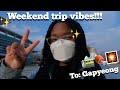 A weekend trip to Gapyeong (Rail biking, Jara island, Korean BBQ & Friends) | Korea Vlog