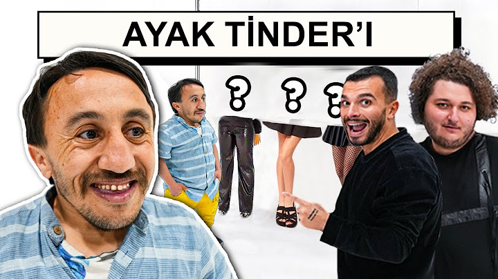 RIDVAN ABİ İLE AYAK TİNDER ‘I /w @bicimali @ridvanabi