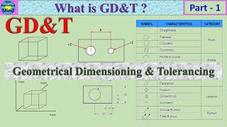 GD&T | Part -1 | what is GD&T | geometrical dimensioning and tolerancing Explained | in Tamil