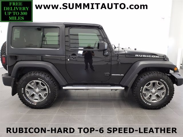 2017 JEEP WRANGLER RUBICON 2 DOOR STICK SHIFT BLACK HARD TOP WALK AROUND  REVIEW 11216 SOLD! SUMMIT - YouTube