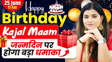 Birthday celebration 🎉 Big Gift  By Kajal Ma’am #gift#birthdaykajalmaam