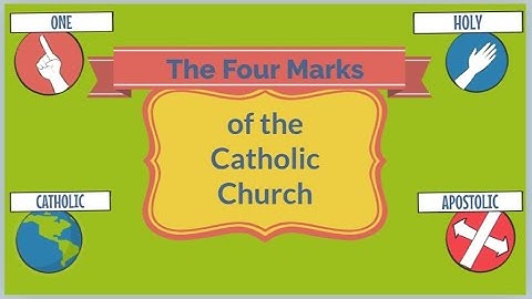 The Four Marks of the Catholic Church with Ms. Kathy