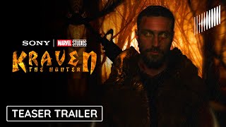 KRAVEN THE HUNTER - Teaser Trailer (2023) Marvel Studios \& Sony Pictures - Aaron Taylor Johnson