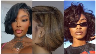 Best Bob Hairstyles for Black Women Natural Hair ❤️